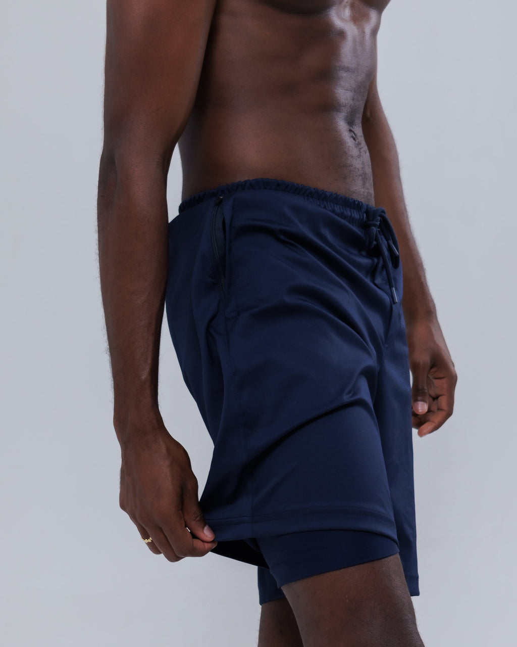Deep Blue Swim Short