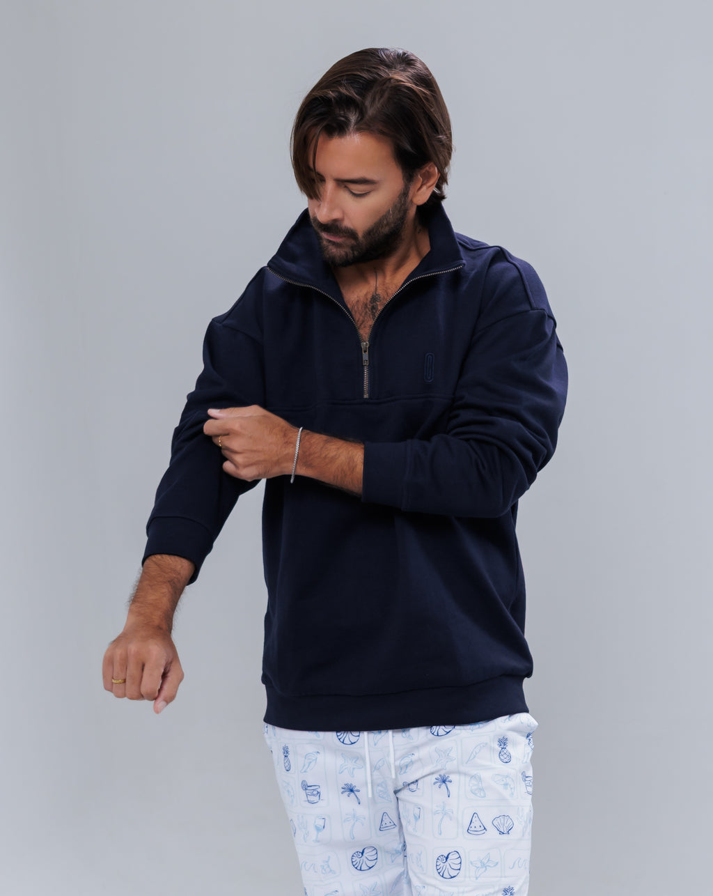 Deep Connection Halfzip Hoodie